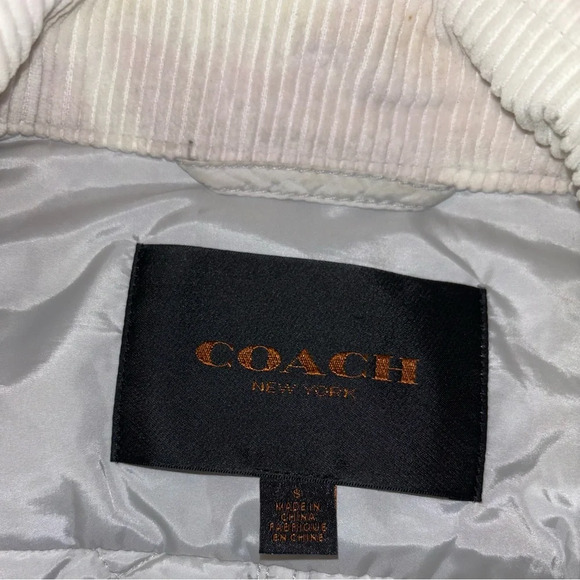 Coach diamond quilted jacket - Picture 11 of 14